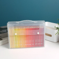 Brutfuner 260colors Oil Color Pencils Plastic Box Packaging Colour Pencils For Kids school Supplies